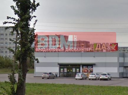 Крышная установка 14300х672мм